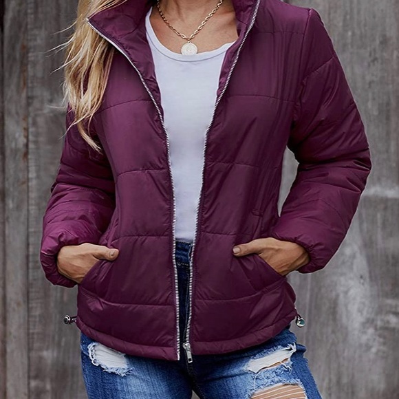 ♠️🌹BNWT🌹♠️ QUILTED JACKET🌹♠️PUFFER STYLE♠️🌹 - Picture 3 of 4